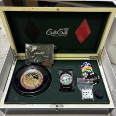 希少世界500台限定】GaGa Milano ルーレットセット 腕時計付き