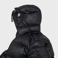 C.P. COMPANY GOGGLE DOWN JACKET BLACK