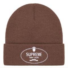 Supreme ニット帽 ブラウン supreme ニット帽 ボンボン ブラウン