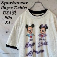 90s ICEBERG Mickey USA製　ラグラン　半袖　リンガーシャツ 90s ICEBERG Mickey USA製 ラグラン 半袖 リンガーシャツ - メルカリ