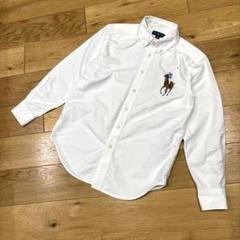 【RALPH LAUREN 】✳︎かわいいカラービッグポニーコットンシャツ✳︎150