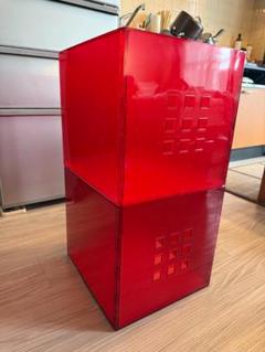 【バラ売り可】IKEA LEKMAN レッド　２個セット