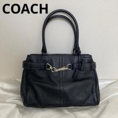 COACH - コーチ シグネチャー ハンドバッグ レディース 【中古