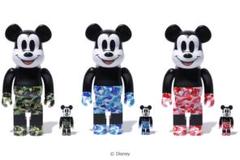 【ざっく様専用】BAPE × MICKEYメディコムトイ【ピンク】