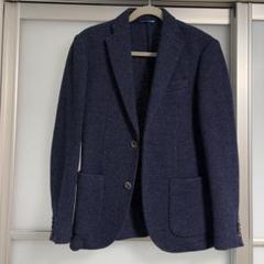 極美品 カノニコ Super110s ex/tra ムッシュニコル 紺ブレザー 極美品 カノニコ Super110s ex/tra ムッシュニコル 紺ブレザー