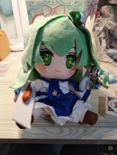 東方　東風谷早苗　対抗電化　ぬいぐるみ　第一回東方崇敬祭 特典】東方ぬいぐるみ 97 東風谷早苗(東方LostWord 人間と神様の