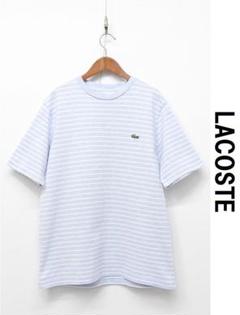 F455/ LACOSTE Tシャツ REGULAR FIT 鹿の子 ボーダー