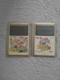 PCエンジン HUCARD POWER DRIFT&BOMBER MAN94中古
