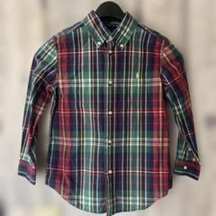Ralph Lauren 長袖チェックシャツ 120
