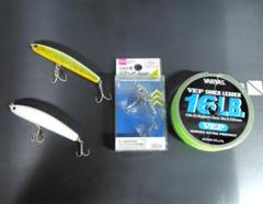 シーバスルアー等、引退品34品 ストックルアーズ（Stock LURES） SALTOP シーキッポ 14.5mm/41g