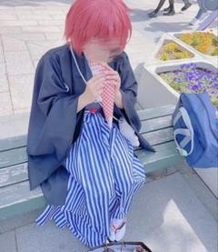 全国送料無料 M 袴 着物 幼少期 朱桜司】 コスプレ メルカリ - 【あんスタ】 コスプレ衣装