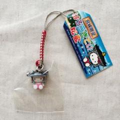 キティちゃんご当地ストラップ(根付け) 3個/新品・未使用品 キティちゃんご当地ストラップ(根付け) 3個/新品・美品・レア品