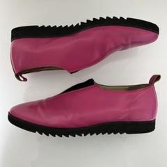 極美品！COMME des GARCONS 厚底　シャークソール　レザーシューズ 極美品！COMME des GARCONS 厚底 シャークソール レザーシューズ