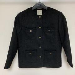 値下げ　美品未使用 ビーミングバイビームス　ノーカラージャケット B:MING by BEAMS（ビーミング by ビームス）ツイード ニット