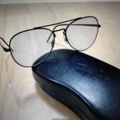 Ray-Ban ブラック オーバルサングラス