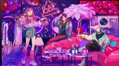 paradox live パラライ　3周年　キャンバスアート　BAE