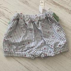 【新品タグ付き】バースデイ　いちご　チェック　ショートパンツ　90
