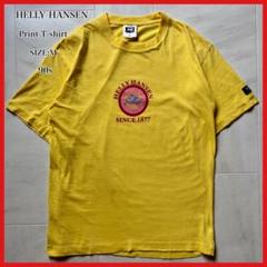 ヘリーハンセン Tシャツ シングルステッチ センターロゴ ポセイドン Mサイズ