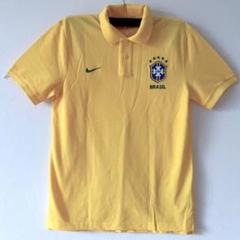 ナイキ ブラジル代表 ポロシャツ インポートM ネイビー 未使用 L NIKE ナイキ TM クラブ 19 ポロ 半袖（ネイビー×ホワイト