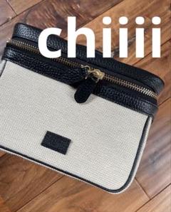 chiiiibag スエードボストン黒ブラシ付