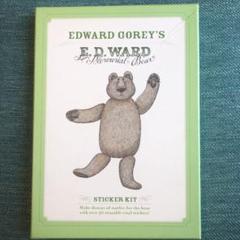 EDWARD GOREY E.D. WARD ステッカーキット ゴーリー シール