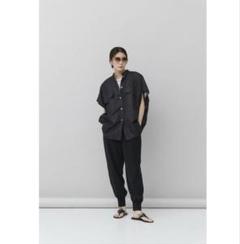 美品 Curensology カレンソロジー イージーパンツ リネン混 38