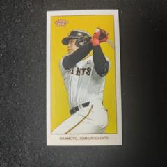岡本和真　topps206 1/1 スパフラ　タバコカード 岡本和真 topps206 1/1 スパフラ タバコカードの通販 by