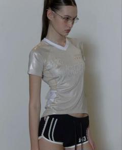 SCULPTOR（スカルプター）の「Shirring Zip-Up Jersey