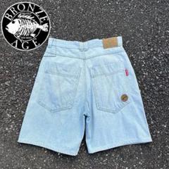 90's ヴィンテージ ブロンズエイジ デニム ハーフパンツ バギーショーツ
