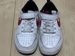 Nike ホワイト レッド スニーカー　17cm