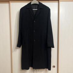 【en ROUTE】撥水機能付き　ナイロンネイビー チェスターコート en ROUTE】撥水機能付きナイロンネイビー チェスターコート