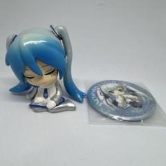 初音ミク 雪ミク2018 缶バッジ マグネット スガイディノス ni02 初音ミク スガイディノス ハッピー雪ミク祭り2018 缶マグネット