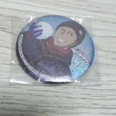黒子のバスケ 黒バス 青峰 青峰大輝 アニパ くじ ホログラム 缶バッジ ③ 黒子のバスケ グリッター缶バッジ ホログラム 青峰大輝 - メルカリ