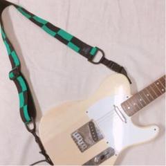 ギターストラップ‼️たんじろ!?メッシュ加工‼️