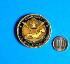 【激レア】【チャレンジコイン】【米海軍第七艦隊司令官】 最低価格の 米海軍 第7艦隊司令官 （米海軍、第7艦隊司令