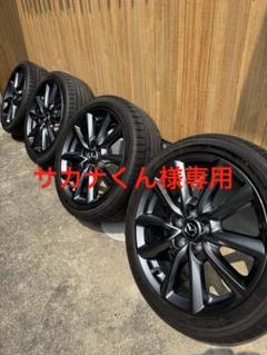 215/45R18 マツダ3 純正ホイールセット MAZDA マツダ3純正 セダン 18インチ◇グロスブラック塗装品