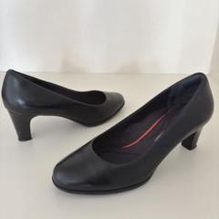 美品⭐︎ROCKPORT パンプス　レザー　黒　ブラック　22.5㎝ 2025年最新】ロックポート 22.5の人気アイテム - メルカリ