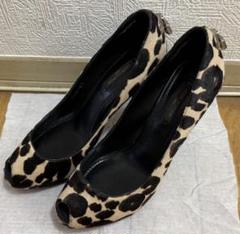 LOUIS VUITTON ピンヒール パンプス レオパード 22.5cm