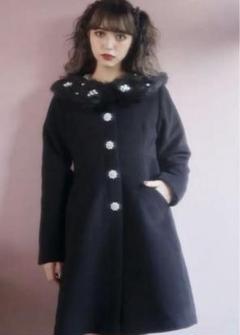 Swankiss TS puffer C/T ファーコート ブラック Swankiss（スワンキス）｜ジャケット/アウター一覧 - WEAR