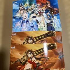 原神 ファミマ プリント ブロマイド 2L セット
