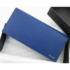 最大15%OFFクーポン 【美品】ポールスミス ネイビー 長財布 カラーフラッシュ L字ジップ 7764 - 長財布