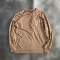 サウス2ウエスト8 ロングスリーブ ポケット Tシャツ M ブラウン
