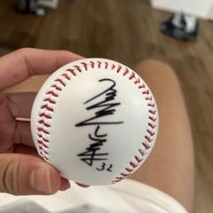 山本由伸 オリックス・バファローズ 球団ロゴ入り直筆サインボール(証拠写真付き) 山本由伸 オリックス・バファローズ 球団ロゴ入り直筆サイン