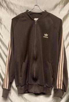 アディダス　ジャージ　超希少　　実寸　XL ブラウン　ベージュ　好配色