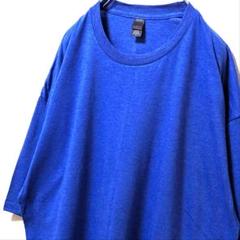 タルテックス 無地 Tシャツ ブルー 青 XL 古着