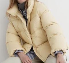 UNIQLO パウダーソフトダウン イエロー M 2023aw ユニクロ試着】この着心地…初めて♡新作「ダウンジャケット」の
