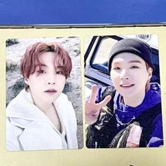BTS 防弾少年団 ユンギ SUGA AgustD まとめ売り トレカ フォト 公式】BTS(防弾少年団)ユンギ SUGA 写真集 トレカ☆2枚セット