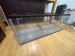 ⚠️引取り限定⚠️【中古】1200×450×450 ガラス水槽 水槽台 セット 2025年最新】アクリル水槽1200 450 450の人気アイテム - メルカリ