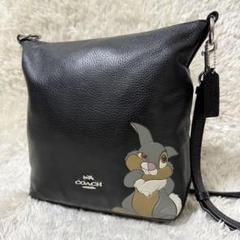 コーチ COACH ディズニーコラボ とんすけ バンビ ショルダーバッグ