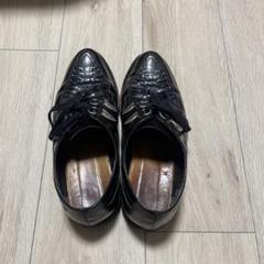 箱＆袋付き☆TOGA PULLA ウールチェック クロスストラップバレエ